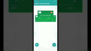 CREDIT CARD MANAGER screenshot 4