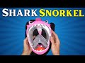 Zipoute Snorkel Full Face Snorkel Mask for Kids
