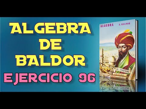 Algebra de Baldor Desde Cero - Ejercicio 96 3