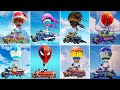 Evolution of Fortnite Battle Bus Themes (Season 1 - Season 26)