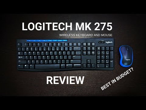 Logitech MK 275 Wireless keyboard and Mouse Review - Best in Budget?