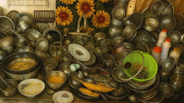 Relaxing Hand Dishwashing ASMR | Satisfying Cleaning Sounds for Stress Relief...