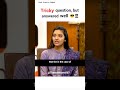 Tricky questions but answered very well😎👮😎Srushti deshmukh|Upsc interview #upsc #ias #motivation
