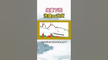 缩量下跌真相曝光！到底是主力洗盘还是提前出货？一看就懂！ #股市分析 #主力动向 #量价关系