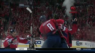 Ovechkin Playoff Hat Trick Goal (5/4/2009)