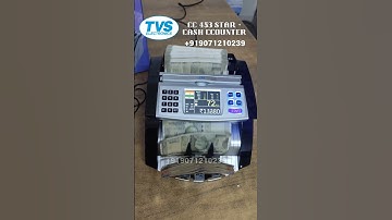 TVS CC 453 Star+ Currency counting machine in Bangalore | #cashcountingmachine
