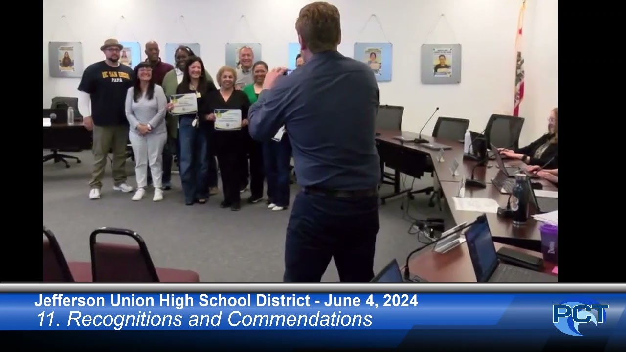 JUHSD 6/4/24 - Jefferson Union High School District Meeting - June 4, 2024
