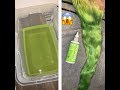 How to WATER COLOR hair in MINUTES! | 613 to NEON GREEN 😱🤮