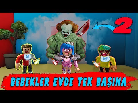 BEBEKLER EVDE TEK BAŞINA #2 ( KOMİK HİKAYE ) | ROBLOX Daycare 🎈 [Story]