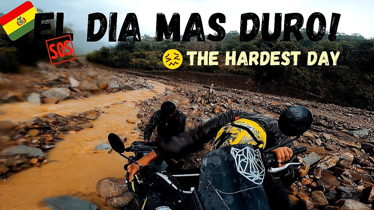 QUEDO ATRAPADO en un RIO y UN COMUNARIO me SALVA la VIDA/Project VUELTA BOLIVIA en moto/ Capitulo 19