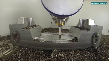 Fantastic CNC cutting working process at factory. Extreme high precision machine I