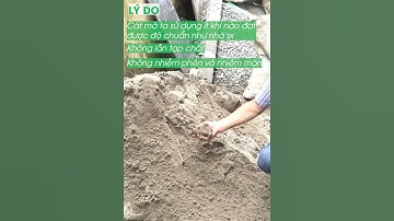 Trộn hồ xây - tô thì 1 bao xi măng trộn với bao nhiêu cát  để có chất lượng tốt nhất? #shorts