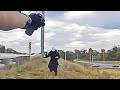 Masked Man With Knife Arrested After Foot Pursuit and Taser Deployment