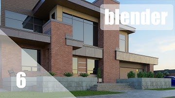 Architecture Visualization In Blender 2.82 - Part 6 (Top Floor Cut-Outs And Planks)