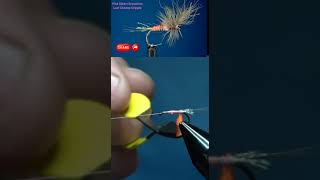 Pink Albert PMD Snowshoe Last Chance Cripple Fly Tying Tutorial #shorts #flytying