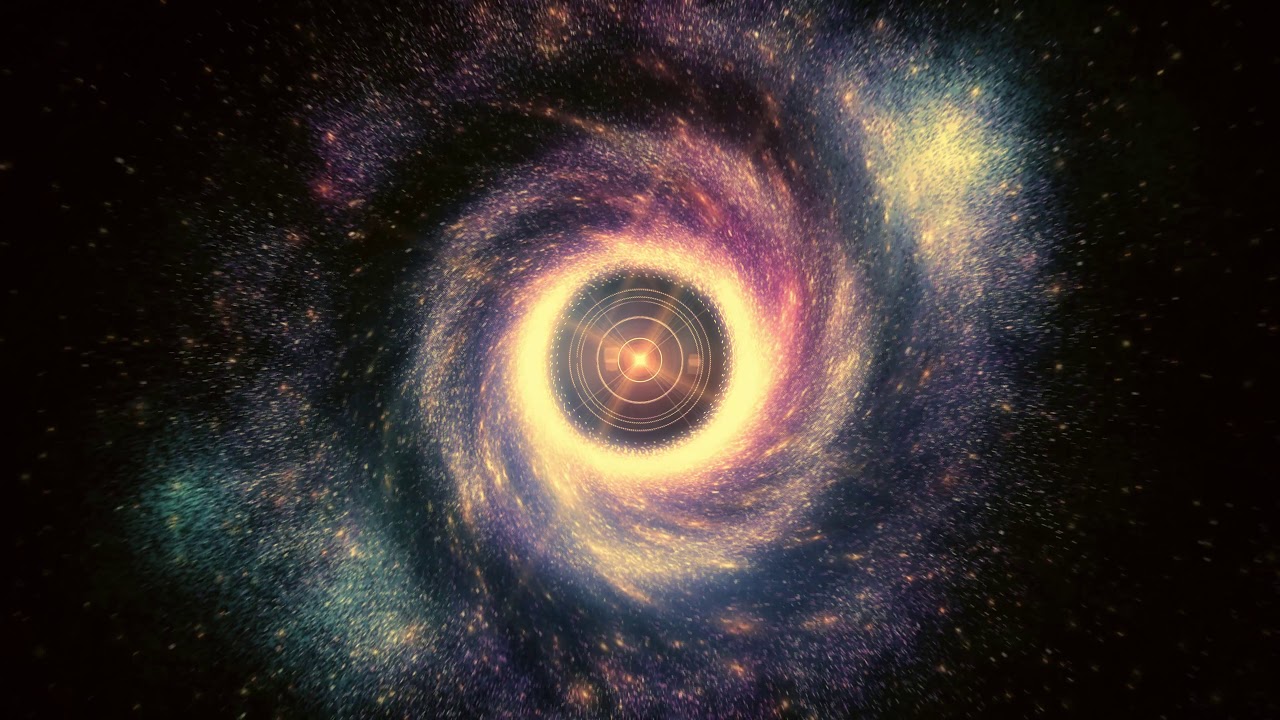 nebula screensaver animated