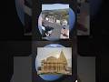 🌫️🧐 Two Amazing New V's Old Video on google Earth 🌍 #shorts #googlemaps#googleearth #map