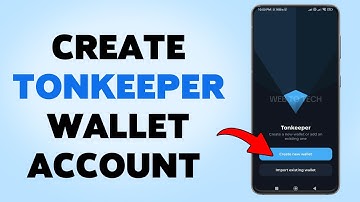 How To Create Tonkeeper Wallet Account 2024 | Tonkeeper Sign Up Guide