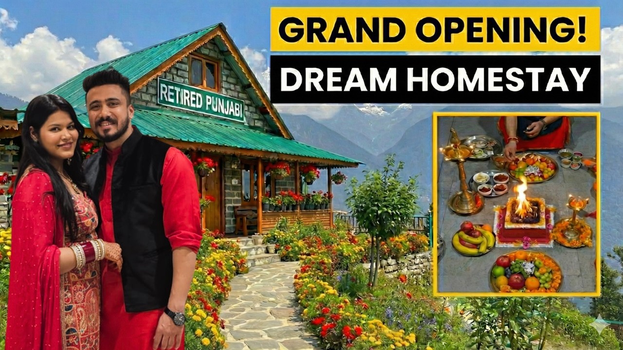 We Left Everything to Start This. 🏔️ Our New Homestay is Officially OPEN! | UTRAKHAND | MUKTESHWAR |
