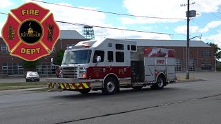 Kitchener Fire Pumper 11 Responding