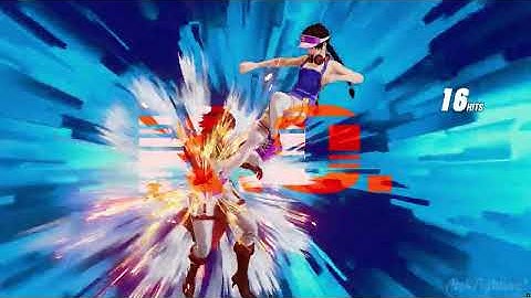 KOF XV detailed stage view | Elisabeth 💥 Yuri (SNK heroines mod) | CPU vs CPU AI vs AI