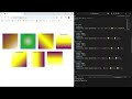 FLEX Container / Linear Gradient / with CSS  in VScode