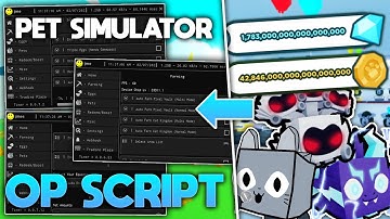 ROBLOX Pet Simulator X Script GUI Hack | Auto Farm, Enchant, Open All Eggs And More! *PASTEBIN 2023*