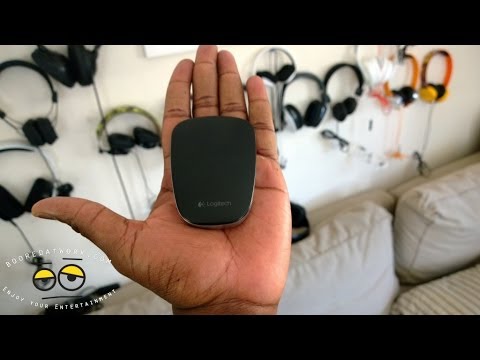 Autonom krystal Macadam Logitech T630 Ultrathin Touch Mouse Review - YouTube