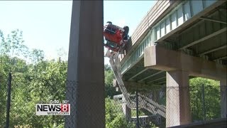 Contractor crushed by truck, killed in West Hartford I-84 ramp accident