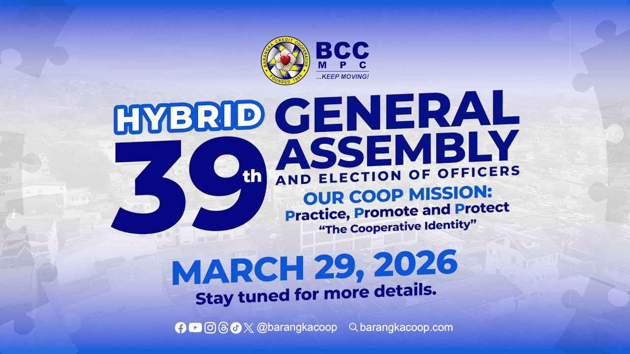 BCC Hybrid 39th General Assembly & Election of Officers | Teaser 1