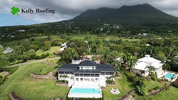 Kelly Roofing Installs the First International Tesla Solar Roof in Nevis