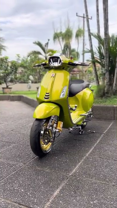 Video Story Wa Cinematic VESPA MATIC / @al_haafizzz || 30detik 🔥