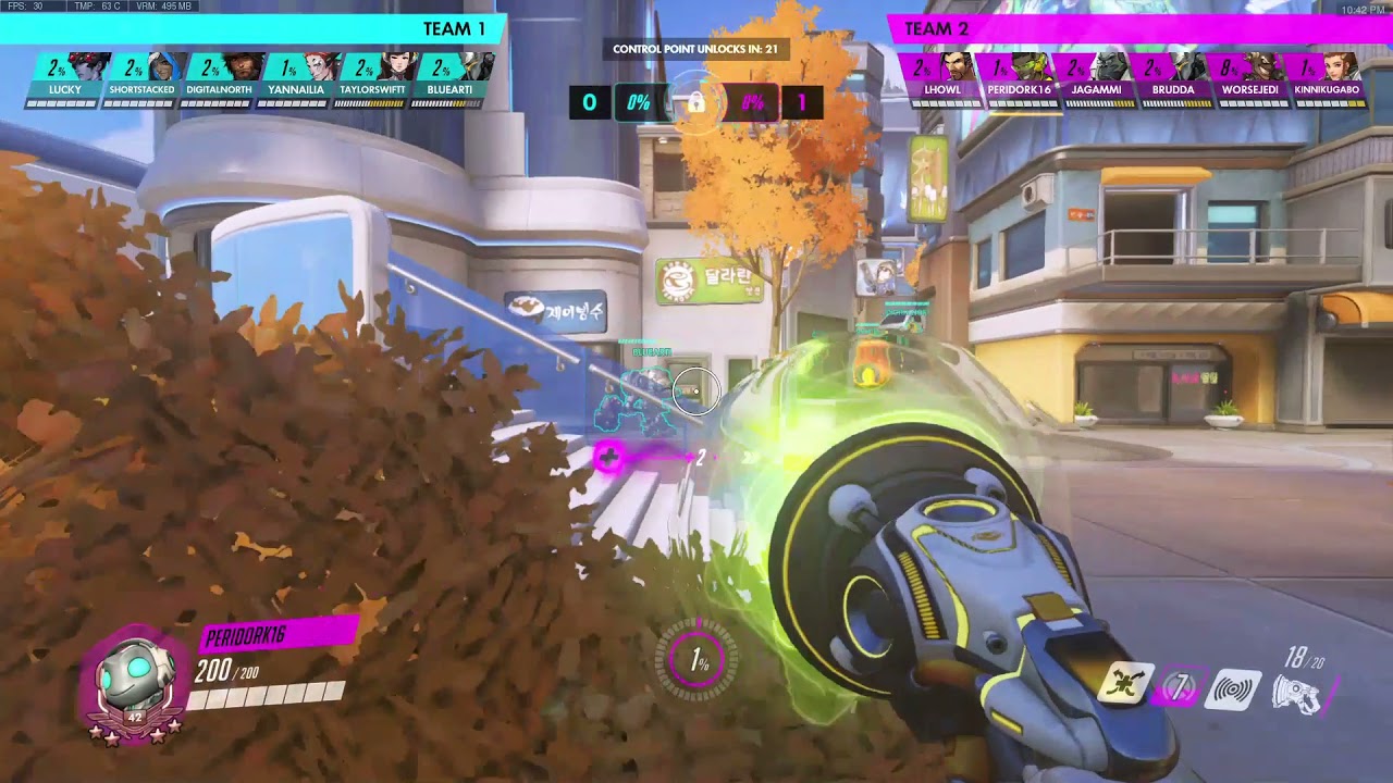 Overwatch Lucio Competitive (Win)