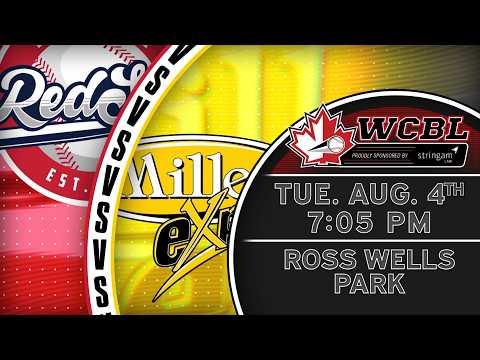 HIGHLIGHTS - Regina Red Sox vs Moose Jaw Miller Express -  Aug 4th, 2026