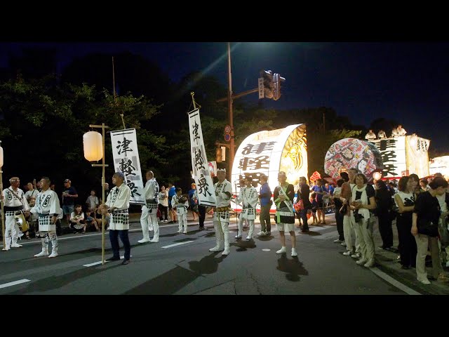 弘前ねぷた2025 津軽衆8月1日土手町コース - YouTube