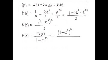Laplace Transform of Periodic Function 4