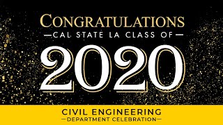 Civil Engineering Class of 2020 Celebration