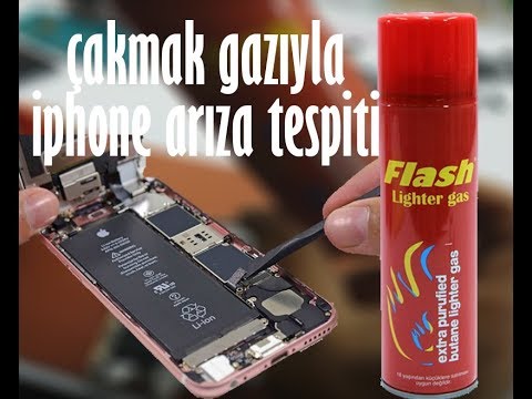 Cakmak Gaziyla Iphone Ariza Tespiti Youtube