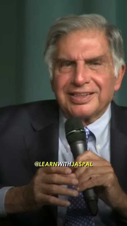 Ratan Tata: I never said that 😂