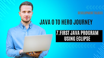 7 First Java Program Using Eclipse