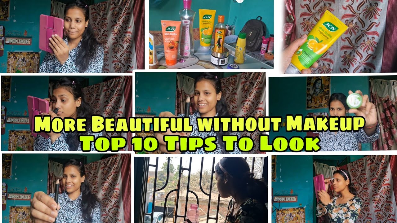 || TOP 10 TIPS TO LOOK  MORE BEAUTIFUL WITHOUT MAKEUP💄|| #deepshikha #beautytips #tipsandtricks