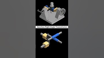 Gearless Right Angle Transmission | Mechanical Mechanism 3D Cad Design#ddesignhub#cad#3ddesign