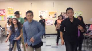 Anti Bully Dance Flashmob thingy dance practice