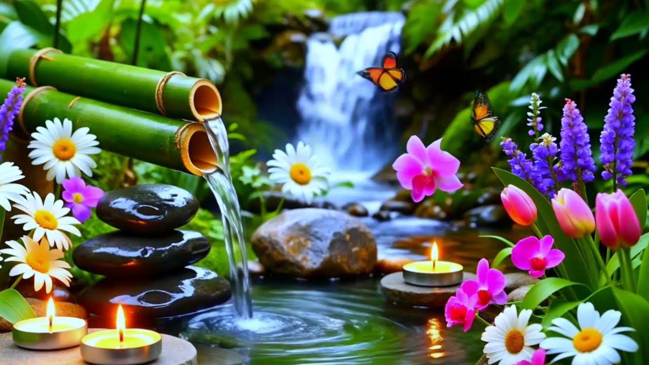 Relaxing Sleep Music 🌙 Healing Meditation Music with Nature Sounds for ...