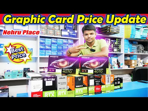 Graphics Cards Price Nehru Place Nvidia & AMD #nehruplace #gpuprices #gaming #rx7600 #50kgamingpc