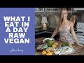 WHAT I EAT IN A DAY RAW VEGAN