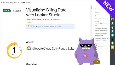 Visualizing Billing Data with Looker Studio | #2025 | #GSP622 |#qwiklabs |Solution