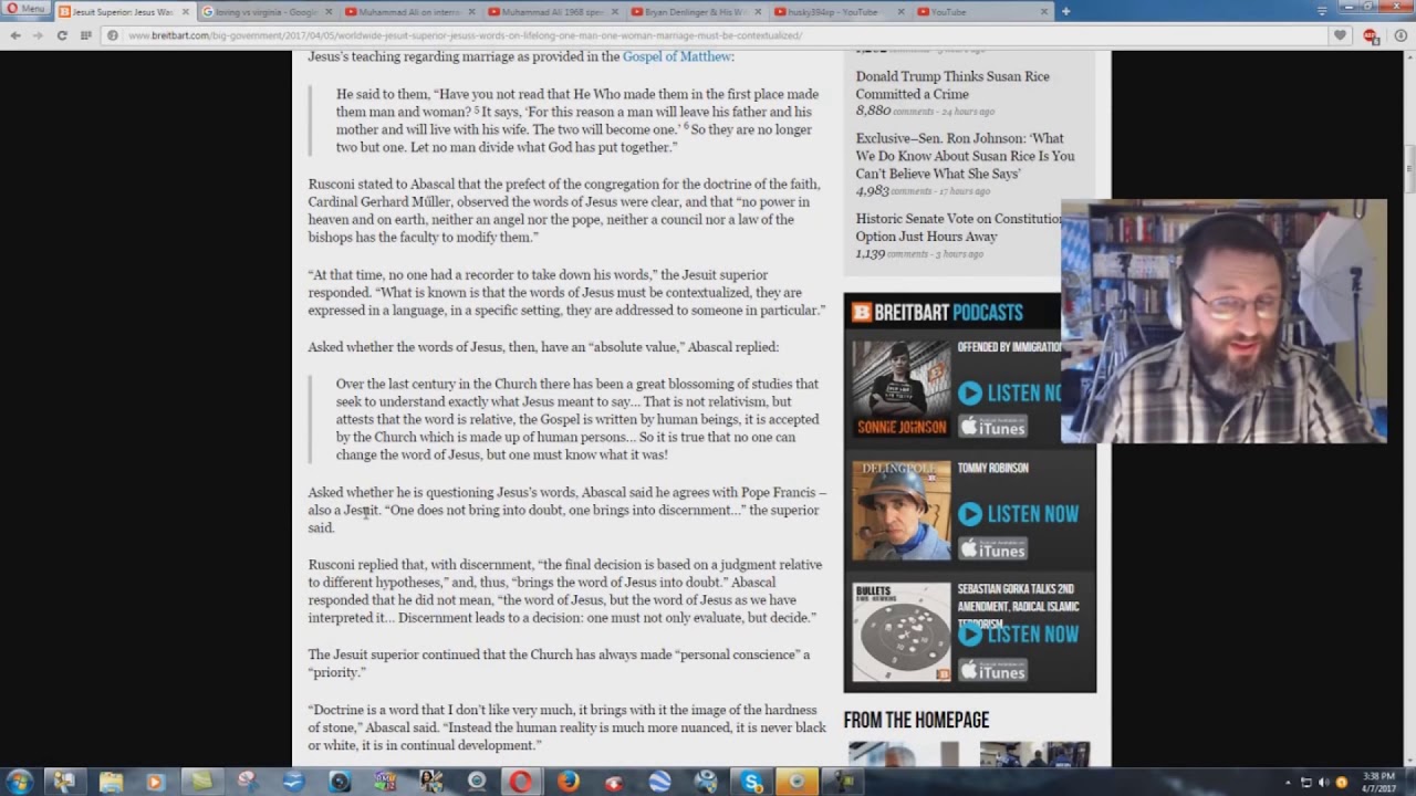 The Black Pope Demonstrates Jesuitical Double Speak - Bryan Denlinger