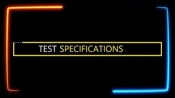 Test Specifications