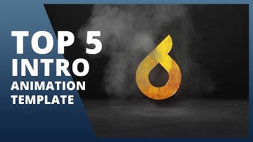 5 Animated Logo Intro Animation for Youtube - Free After Effects Template